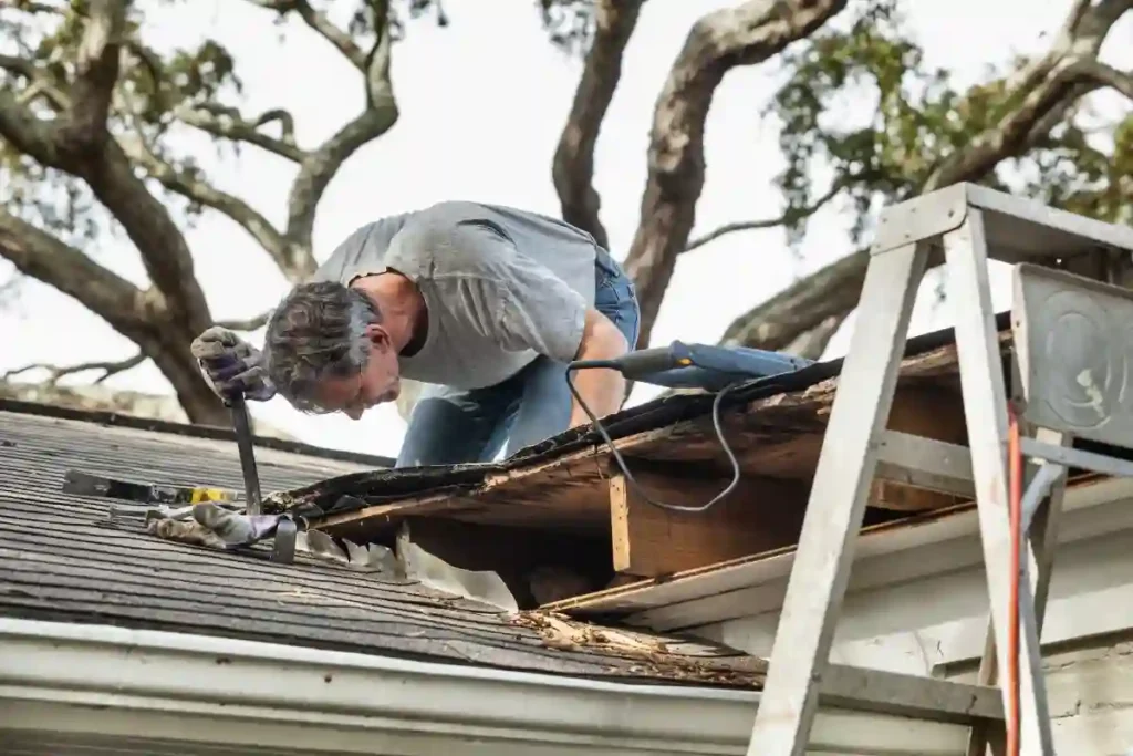 spring roof problems, spring roof damage, roof repair