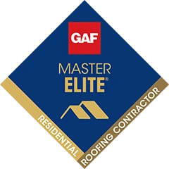 GAF Master Elite certified roofing contractor